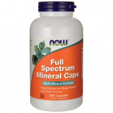 Препарат для повышения работоспособности NOW Foods Full Spectrum Minerals 240 капсул