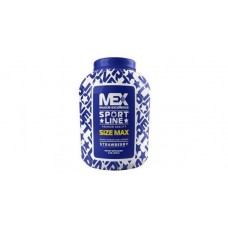 Гейнер MEX Nutrition Size Max 2720 грамм Клубника