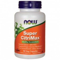 Препарат для улучшения метаболизма NOW Foods Super Citrimax 90 капсул