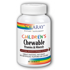 Витамины для детей Solaray Childrens Vitamins and Minerals 60 таблеток