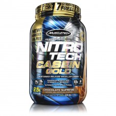 Протеин MuscleTech Nitro Tech Casein Gold 1150 грамм Шоколад