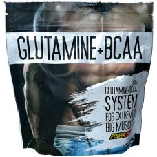 Аминокислота Power Pro Glutamine + BCAA 500 грамм Без вкуса
