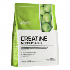 Креатин OstroVit Creatine Monohydrate 500 грамм Зеленое яблоко