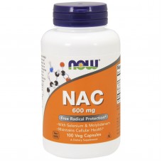 Аминокислота (N-Ацетил-L-Цистеин) NOW NAC 600 mg 100 капсул (333534)