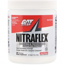 Предтренировочный комплекс GAT Sports Nitraflex 300 грамм Персик манго