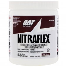 Предтренировочный комплекс GAT Sports Nitraflex 300 грамм Черная вишня