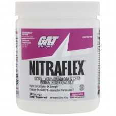 Предтренировочный комплекс GAT Sports Nitraflex 300 грамм Арбуз