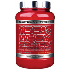 Протеин Scitec Nutrition 100% Whey Protein Professional 920 грамм Банан