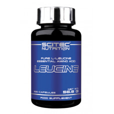 Аминокислота Scitec Nutrition Leucine 100 капсул