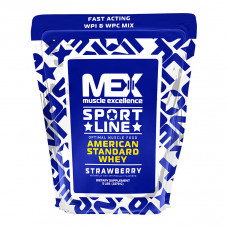 Протеин MEX Nutrition American Standard Whey 2270 грамм Клубника