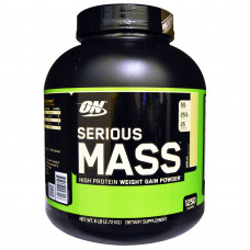 Гейнер Optimum Nutrition Serious Mass 2720 грамм Ваниль