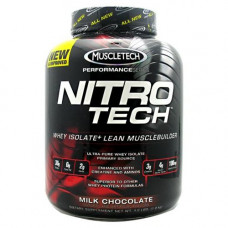 Протеин MuscleTech Nitro Tech 1800 грамм Молочный шоколад