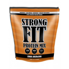 Протеин Strong Fit Protein MIX 909 грамм Апельсин