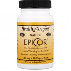 Природная защита иммунитета Healthy Origins EpiCor 500 мг 30 капсул