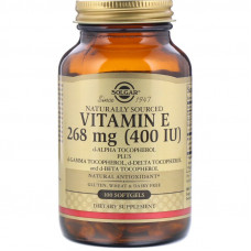 Витамины Solgar Vitamin Е 400 IU 100 капсул