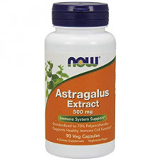 Препарат для укрепления иммунитета Now Foods Astragalus 70% 500 мг 90 капсул