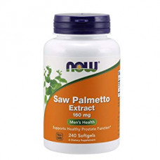 Витамины NOW Saw Palmetto 160 мг 240 капсул
