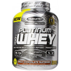 Протеин MuscleTech Platinum 100% Whey 2280 грамм Шоколад