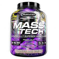 Гейнер MuscleTech Mass-Tech 3180 грамм Печенье с кремом