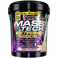 Гейнер MuscleTech Mass Tech Extreme 2000 10000 грамм Ваниль