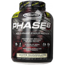 Протеин MuscleTech Phase 8 2000 грамм Белый шоколад