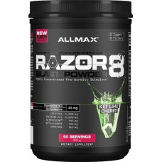 Предтренировочный комплекс Allmax Nutrition Razor8 570 грамм Лайм-вишня