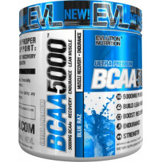 Аминокислота EVL Nutrition BCAA 5000 250 грамм Синяя малина
