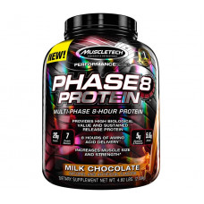 Протеин MuscleTech Phase 8 2000 грамм Молочный шоколад