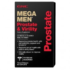 Витамины для мужчин GNC Mega Men Prostate and Virility 90 таблеток