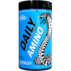 Аминокислота Cobra Labs Daily Amino Energy 255 грамм Голубая малина