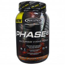 Протеин MuscleTech Phase 8 907 грамм Шоколад с арахисовым маслом