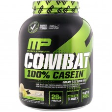 Казеин MusclePharm Combat 100% Casein 1814 грамм Ваниль