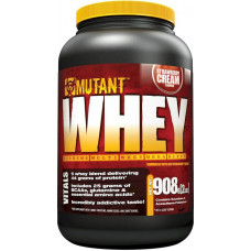 Протеин PVL Mutant Whey 908 грамм Экстрим клубничный крем