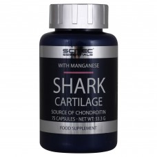 Препарат для восстановления суставов и связок Scitec Essentials Shark Cartilage 75 капсул