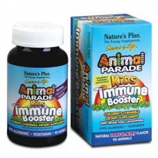 Комплекс для Поддержки Иммунной Системы для Детей Natures Plus Animal Parade Kids immune Booster 90 таблеток (333344)