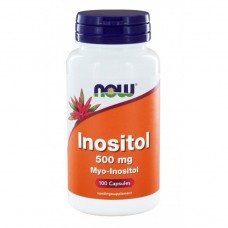 Инозитол NOW Inositol 500 мг 100 капсул