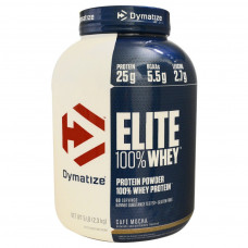 Протеин Dymatize Elite 100% Whey Protein 2300 грамм Кафе мокко